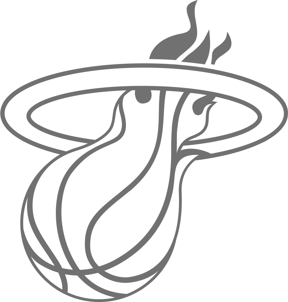 Miami Heat design preview on iPhone 16 Pro screen protector