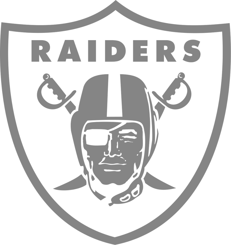 Las Vegas Raiders design preview on iPhone 16 Pro screen protector