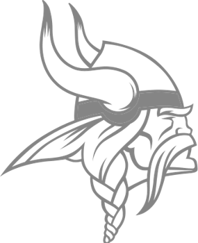 Minnesota Vikings design preview on iPhone 16 Pro screen protector